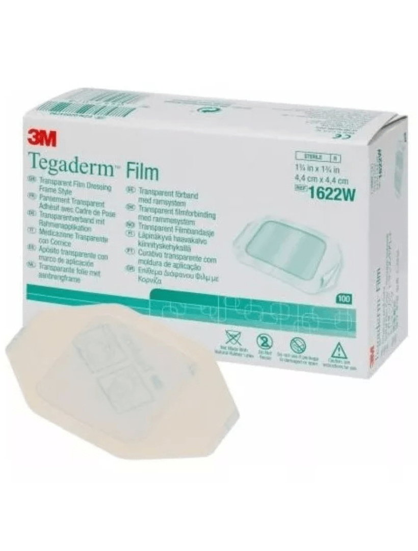 APÓSITO TRANSPARENTE ADHESIVO TEGADERM FILM - UNIDAD - MARCA 3M 0