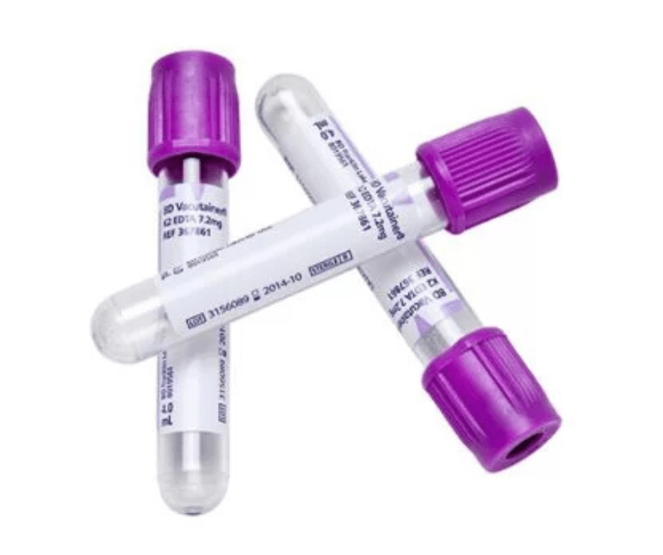 TUBO DE EXTRACCIÓN DE SANGRE 4ML BD VACUTAINER HEMOGARD LILA EDTA - CAJA 100 UNIDADES2