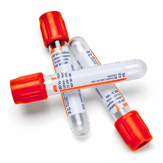 TUBO EXTRACCIÓN SANGRE TAPA ROJA 4 ML CON ACTIVADOR DE COAGULACIÓN - 100 UNIDADES - MARCA BD2