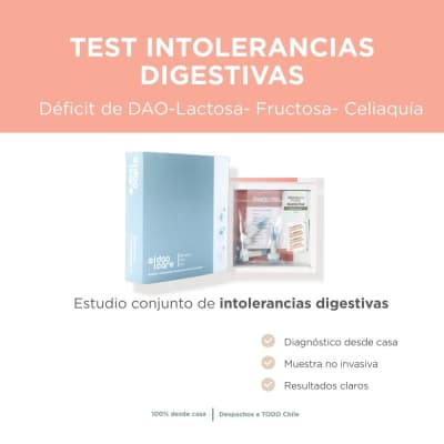 ESTUDIO GENÉTICO CONJUNTO - DAO/LACTOSA/FRUCTOSA/ENFERMEDAD CELÍACA