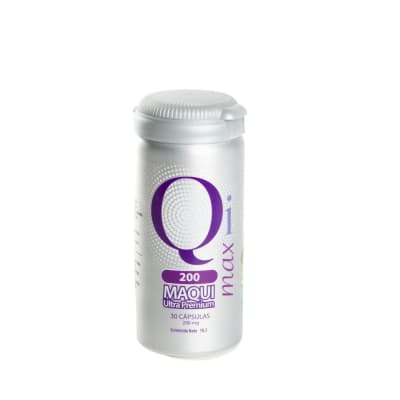 QI MAX 200 MG MAQUI ALTA CONCENTRACION 30 cápsulas