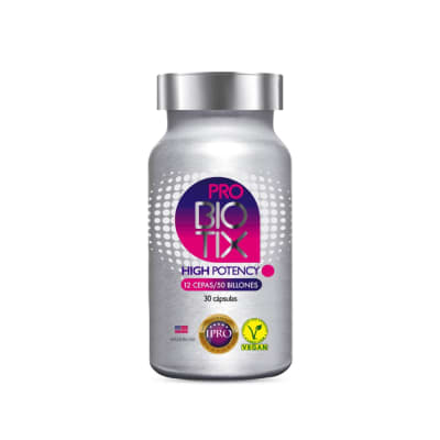 PRO BIOTIX HIGH POTENCY PROBIOTICO MULTICEPA 30 cápsulas