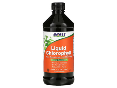 CLOROFILA LIQUIDA MENTA 473 ML MARCA NOW