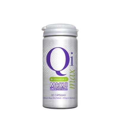 QI MAX + VIT C ANTIOXIDANTE MAQUI VITAMINA C 30 cápsulas
