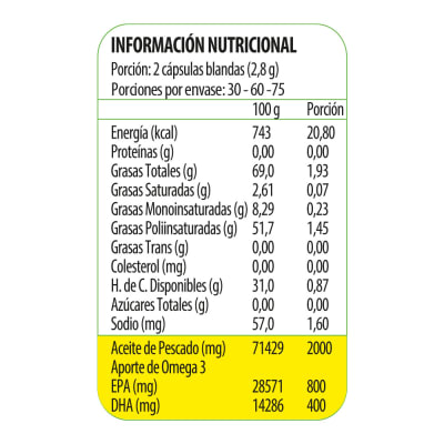 OMEGA UP 120 OMEGA 3 CORAZON CEREBRO 120 cápsulas