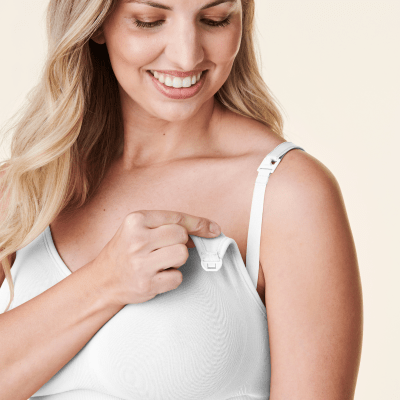 Sostén de lactancia Body Silk Lily White
