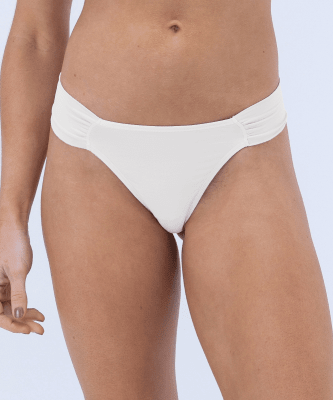 Colaless Lateral Drapeado Blanco
