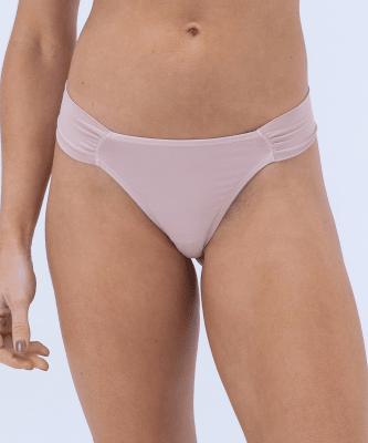 Colaless Lateral Drapeado Palo de Rosa