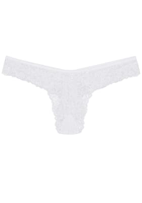 Colaless Encaje Blanco