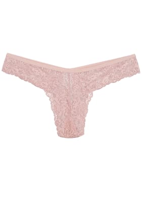 Colaless Encaje Palo de Rosa