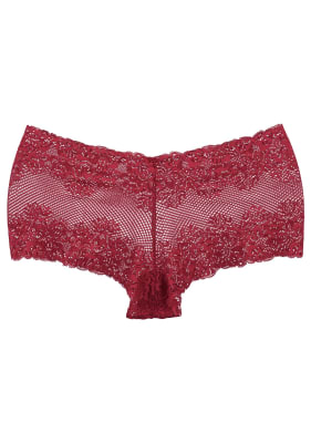 Pantaleta Encaje Rojo