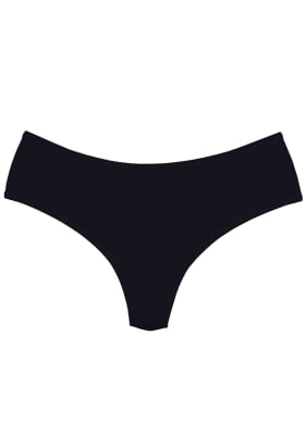 Bikini Microfibra Lateral Ancho Negro