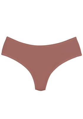 Bikini Microfibra Lateral Ancho Granate
