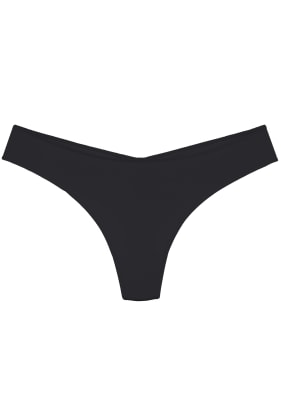 Colaless recogido en espalda Negro