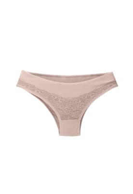 Calzón Para Embarazada Con Encaje Palo de Rosa