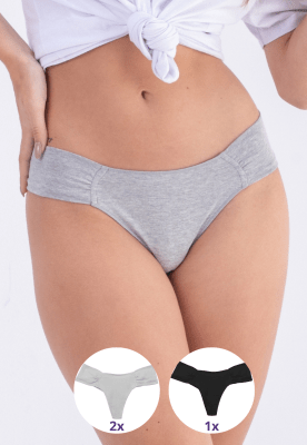 Pack Colaless Algodón x3