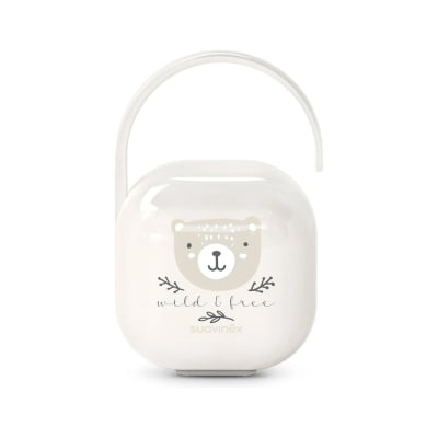 Porta Chupetes Wild Beige Suavinex