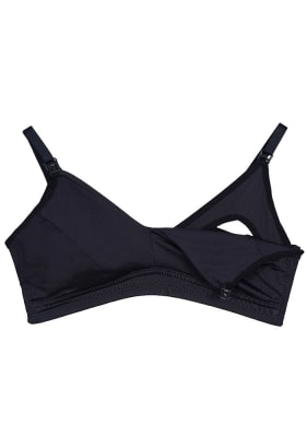 Sosten Lactancia Microfibra Negro