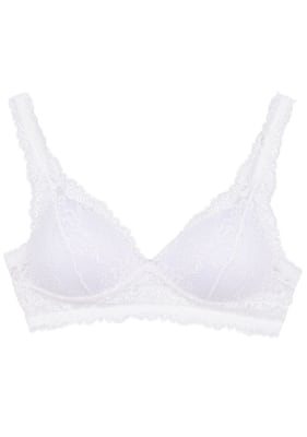 Bralette Encaje Blanco