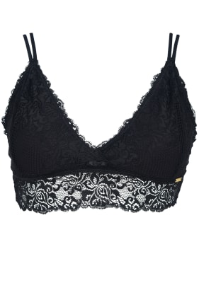 Bralette sin copas ni aros Negro