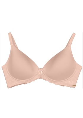 Sostén Liso Encaje Palo de Rosa