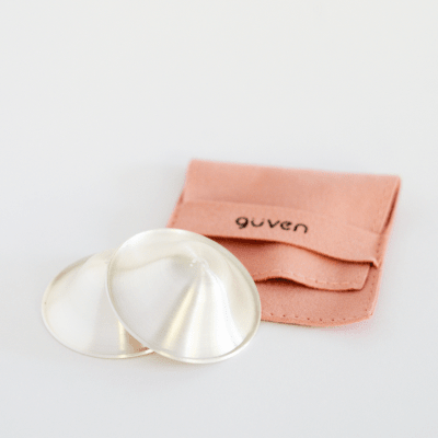 Copas de Lactancia Guven, Plata 999, 2 unidades