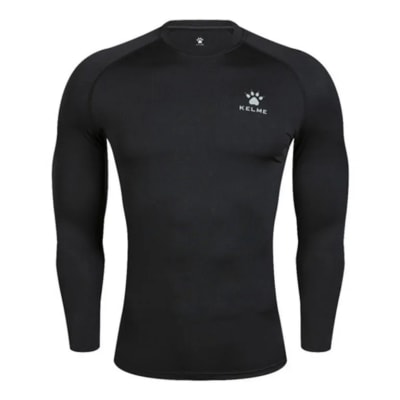 PRIMERA CAPA KELME MANGA LARGA NEGRA1