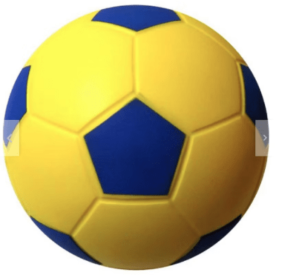 BALON FUTBOL ESPONJA GENERICO N° 81