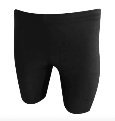 CALZA CORTA NEGRA CAFU1