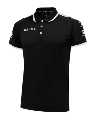 POLERA  PIQUE KELME NEGRA