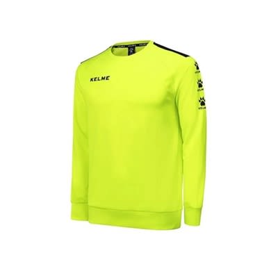 POLERON ENTRENAMIENTO KELME VERDE FLUOR1