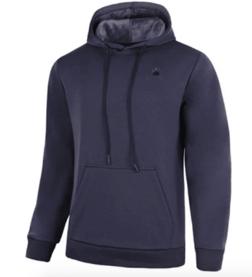 Poleron canguro kelme azul marino1