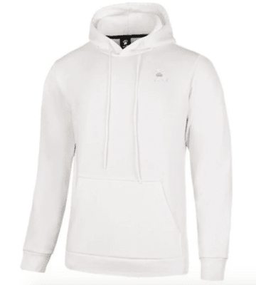 Poleron canguro kelme blanco