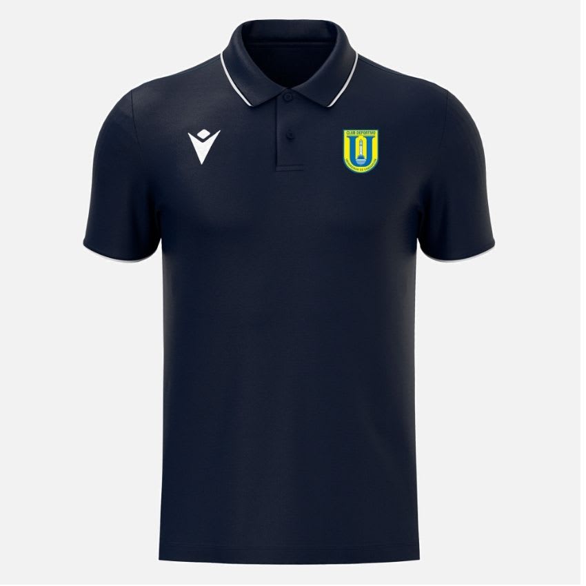 POLERA PIQUE AZUL MARINO MACRON UDEC 0