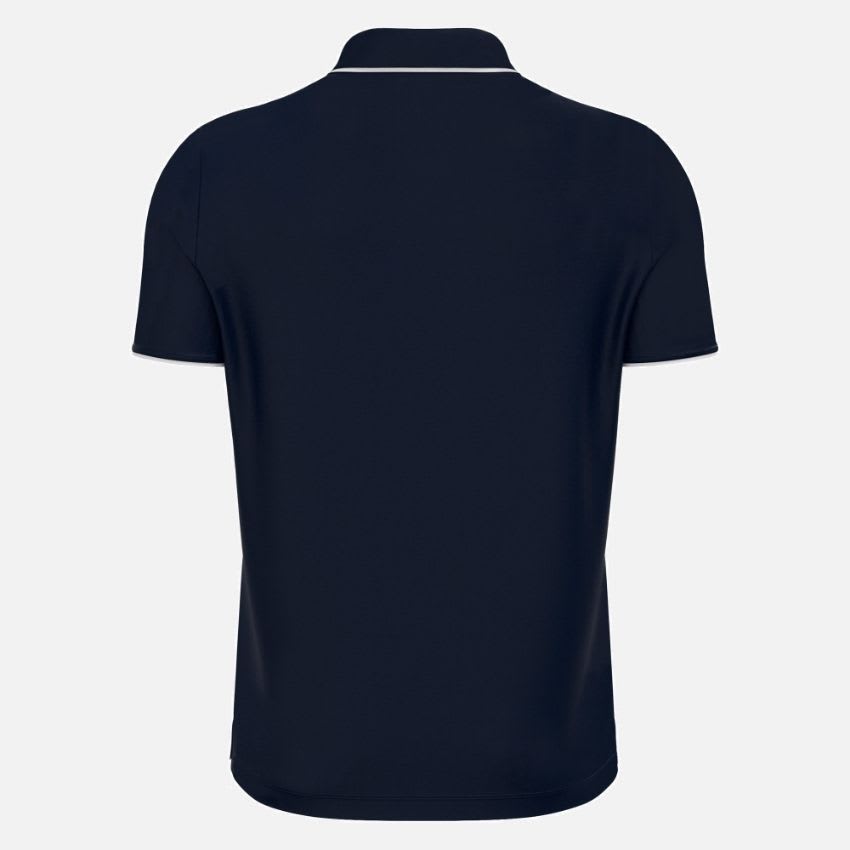POLERA PIQUE AZUL MARINO MACRON UDEC2