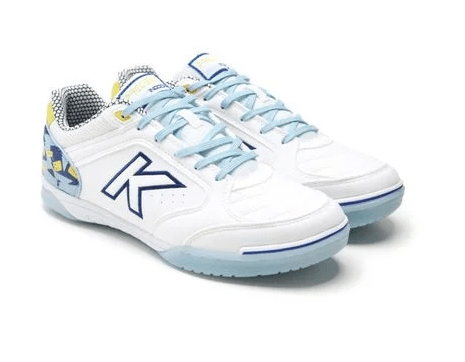 ZAPATILLA FUTSAL PRECISION BLANCO CELESTE2