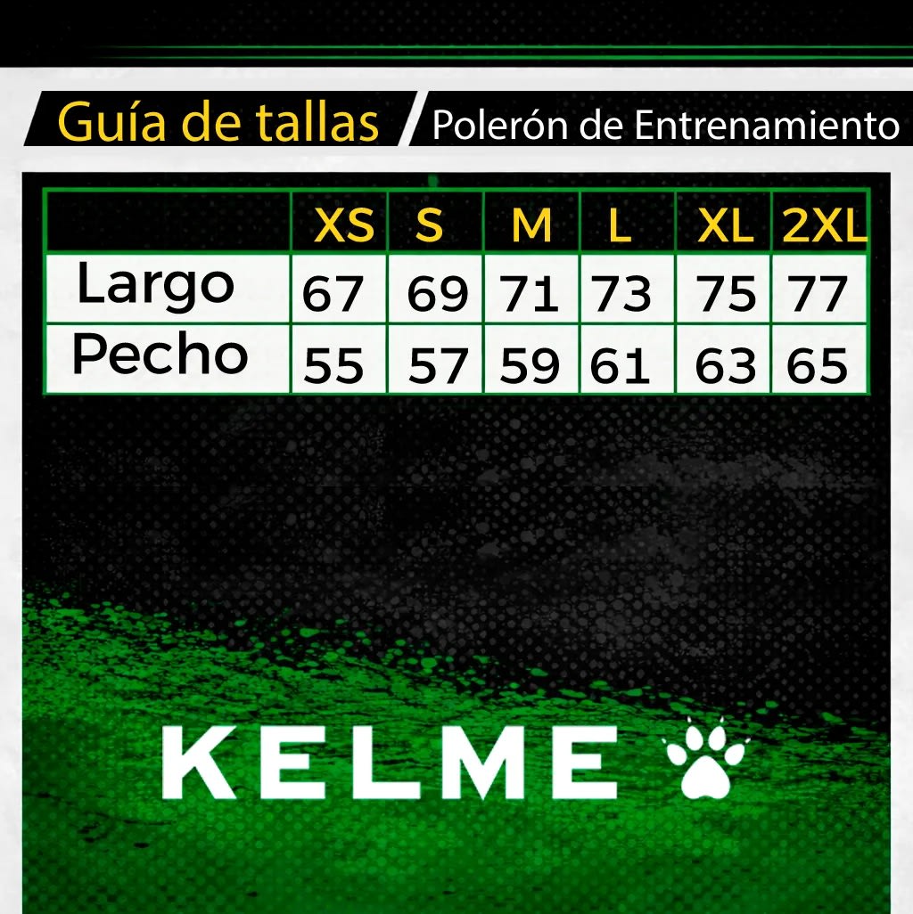 POLERON DE ENTRENAMIENTO DEPORTES CONCEPCION LILA 2026 KELME2