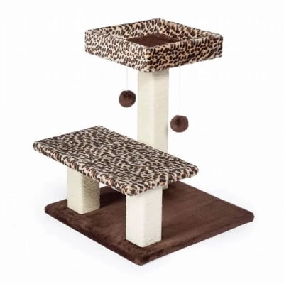 RASCADOR CON TERRAZA LEOPARDO
