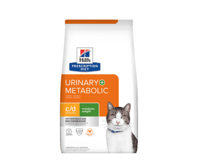 HILLS GATO METABOLIC + URINARY C/D 2.88 KG
