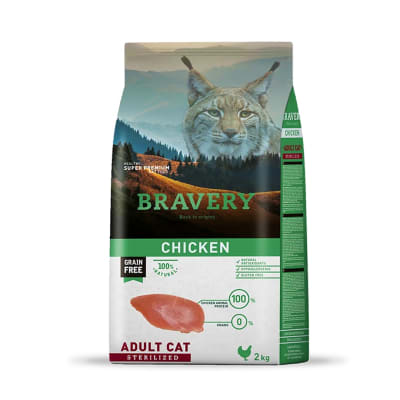 Bravery Chicken Adult Cat Sterilized 7 kg