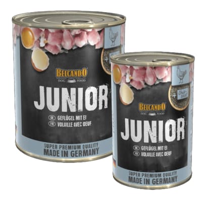 Belcando Cachorro Lata Junior Ave Y Huevo 800gr