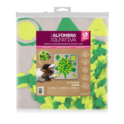 ZUPET ALFOMBRA OLFATIVA CUADRADA VERDE (68X68CM)