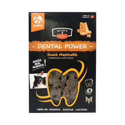 QCHEFS DENTAL SNACK MASTICABLE PERRO (65 GR)