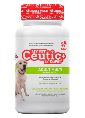 NUTRACEUTICO MY VET CEUTIC+ ADULT MULTI INMUNIDAD 60 UN