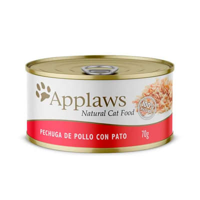 APPLAWS GATO PECHUGA DE POLLO CON CALDITO 70 GR