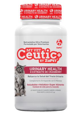 NUTRACEUTICO MY VET CEUTIC+ URINARY HEALTH CRANBERRY 45 UN