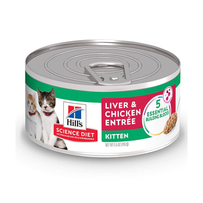 HILLS LATA KITTEN LIVER CHICKEN 156 GR