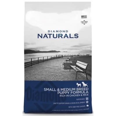 Diamond Nutra Gold Naturals Perro Puppy Small & Medium 15 Kg