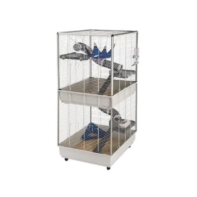 Fp Jaula Para Huron, Furet Tower Grey, 75X80X161H cm
