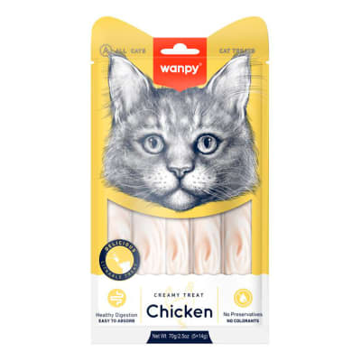 WANPY SNACK CAT - CREAMY - CHICKEN